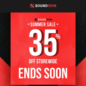 Soundiron 35% Off Storewide Sale Ending Soon! ⏰