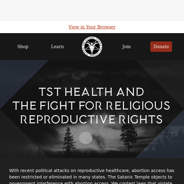 Protect Religious Reproductive Rights With TST Health