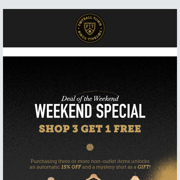 Weekend Special: Buy 3, Get 1 Free Gift!