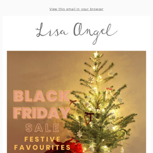 🌲 Black Friday festive favourites