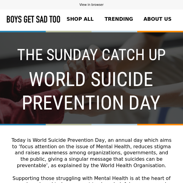 WORLD SUICIDE PREVENTION DAY🌍