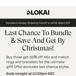 Last Chance to Bundle & Save!