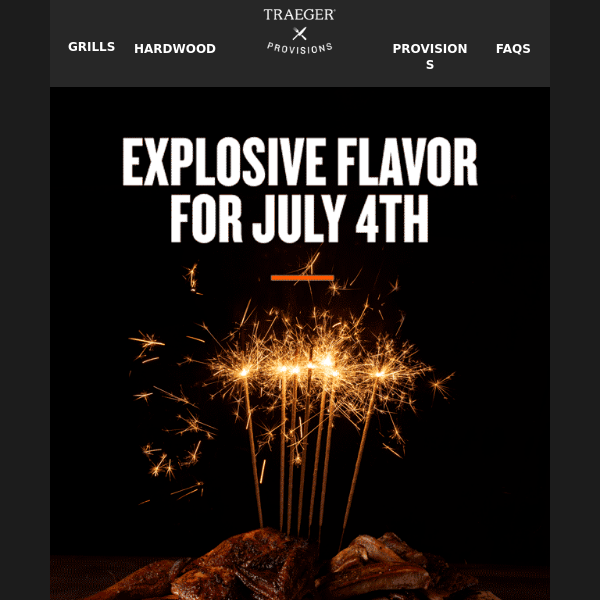 Get $40 Off Explosive Flavor for the 4th