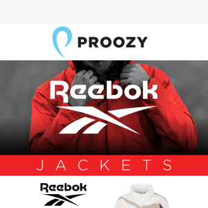 Limited Time Offer - Reebok Jackets on Sale!