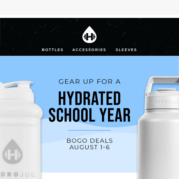 Gear Up For A Hydrated School Year