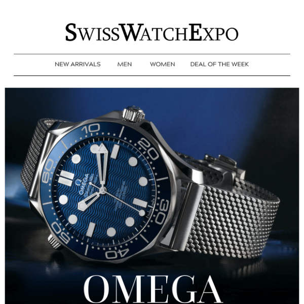 Explore Our Omega Seamaster 300M Collection
