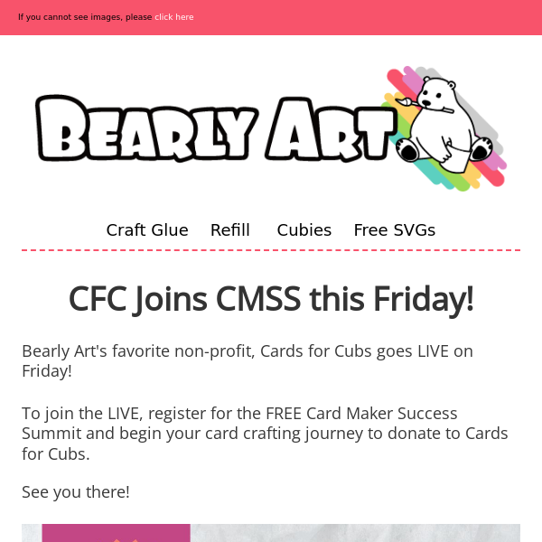 Bearly Art & CMSS this Friday!