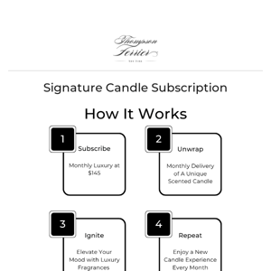 🕯️ Elevate Your Ambiance with Our Exclusive Candle Subscription
