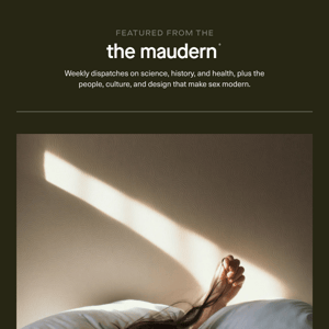 the maudern.