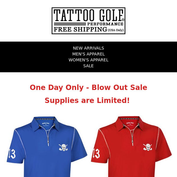 One Day Only Super Sale