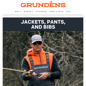 Sale: Fishing Jackets, Bibs, Pants