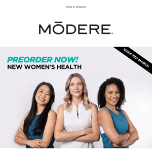 Preorder NEW women's health today!