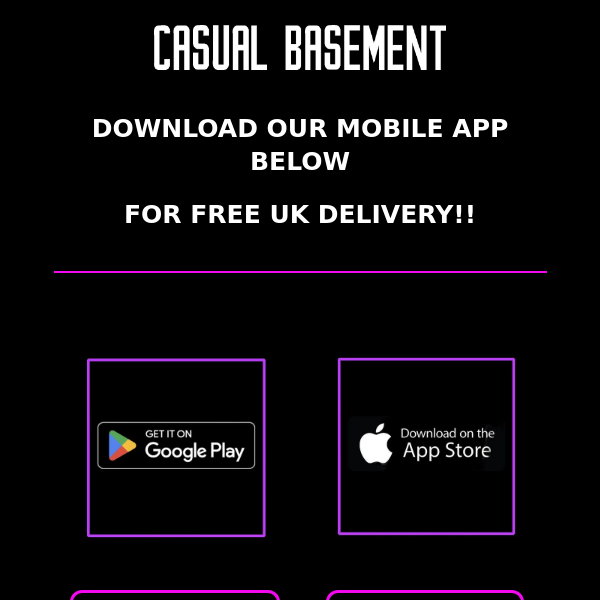 Download our App for free next day delivery!
