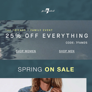 25% OFF EVERYTHING | Shop by Category