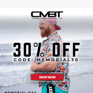 [30% OFF] Memorial Day Sale Starts Now!