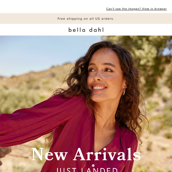 New Arrivals Just Landed…