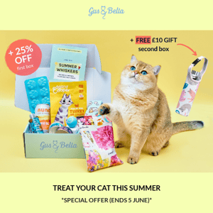 Reserving June's box for Gus And Bella?