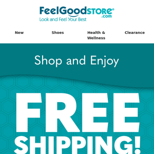 Shop and Enjoy FREE Shipping! 👜