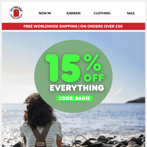 Take 15% Off Everything