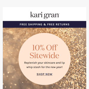 Treat Yourself to 10% Off