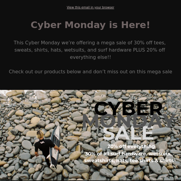 Cyber Monday is Here!