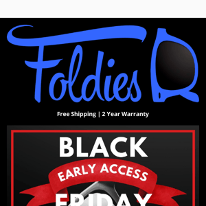 🎁BLACK FRIDAY EARLY ACCESS STARTS NOW