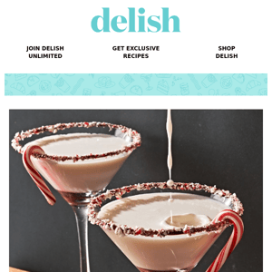 Peppermint Martinis 🍸 + More Fun Holiday Cocktails