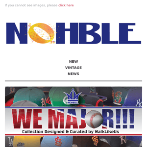 WE Major - A WLU x Nohble Exclusive - Drop 6 - Angels vs Rangers