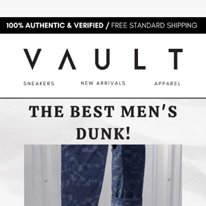 📣A New Men's Dunk Has Landed!