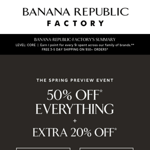 50% off sweaters made for spring