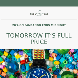 Save 20% on Fandango before midnight