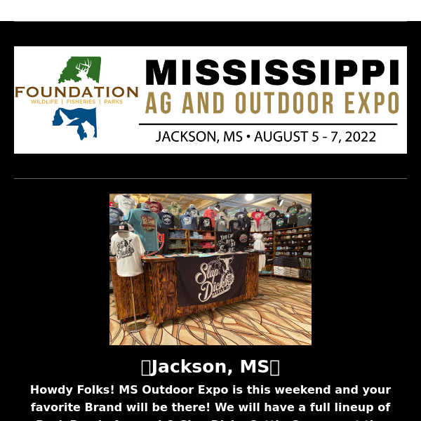 See You In Jackson, MS!
