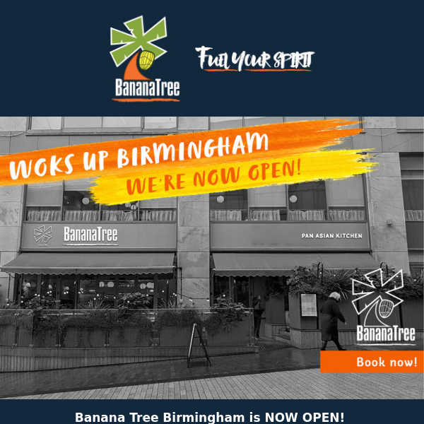 Wok's up Birmingham! 🎉