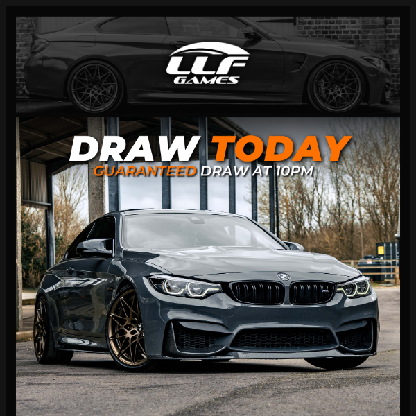 GET THE KEYS TODAY!! 🔑 Mega Low Odds to WIN this 600bhp M4 for Just £20