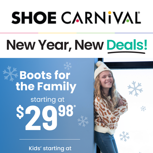 Boots starting at $19.98 are in your future 👀 - Shoe Carnival