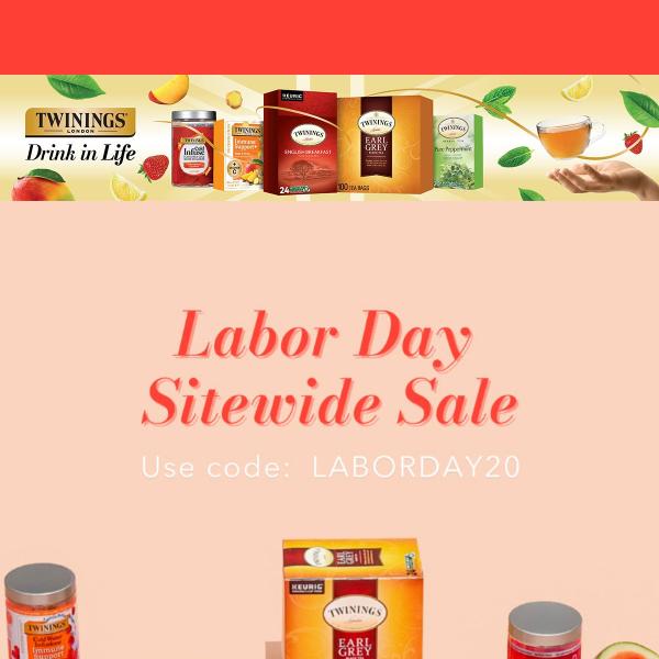Our Labor Day Sale is HERE! Enjoy 20% Off Sitewide