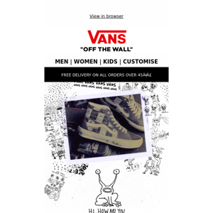 Vans Skateboarding x Daniel Johnston Collection