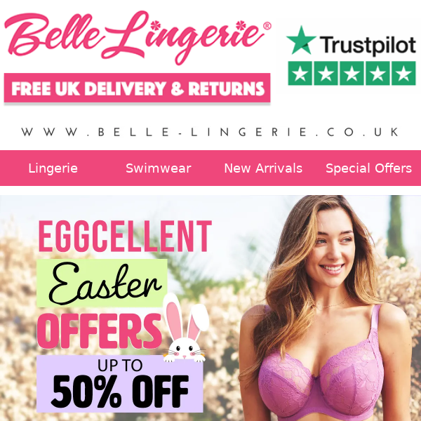 🐰 Eggcellent Easter Offers Inside! Up to 50% OFF! 🍳