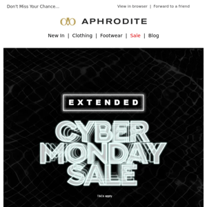 Cyber Monday Sale Extended!