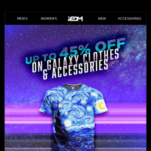 Up To 45% Off Galaxy Threads 🌠🌌