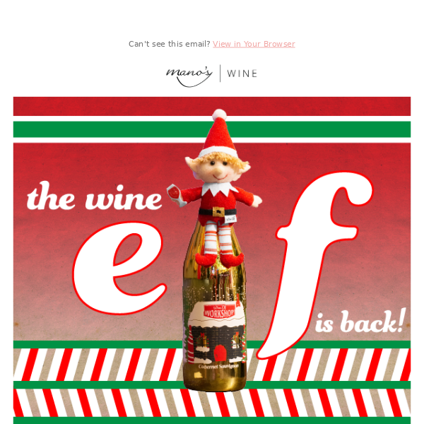 The Wine Elf is Back!