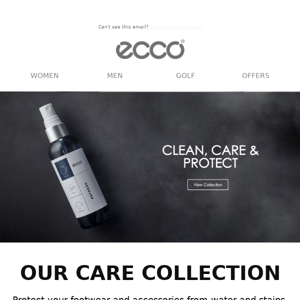 ECCO - Care Products Collection - UAE