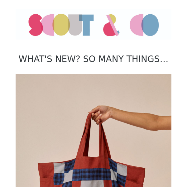All the new things | Extra 15% off sale ends soon - Scout & Co Kids