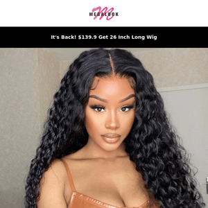 Oh,My God! 😭 It's Back! $139.9 Get 26 Inch Long Wig