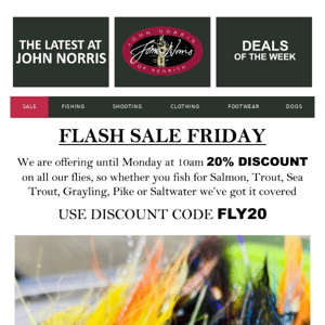 ⚡FLASH FLY SALE⚡ - ENDS TOMORROW AT 10am