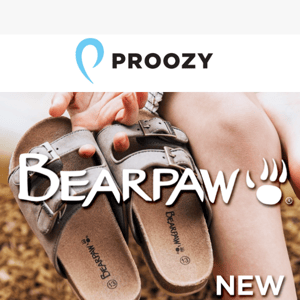 🐾 Get Ready for the Season in New Bearpaw Sandals!