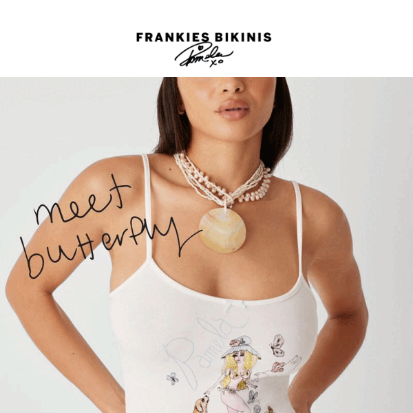 Frankies Bikinis x Pamela Anderson Lola Crochet Tote Bag