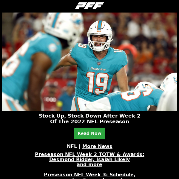 PFF's Preseason 2022 NFL Draft Guide is LIVE!, NFL Draft