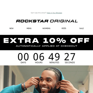 Ending Soon⏰Don't Miss Extra 10% Off