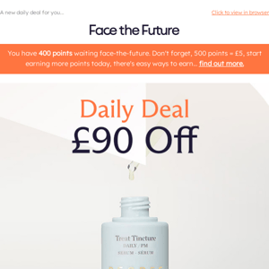 Daily Deal: £90 Off This Night Serum, Face the Future!